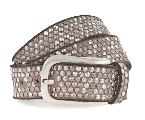 b.belt Studded Belt W100 Hellrosa