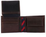 TOMMY HILFIGER Johnson CC Flap and Coin Wallet Brown