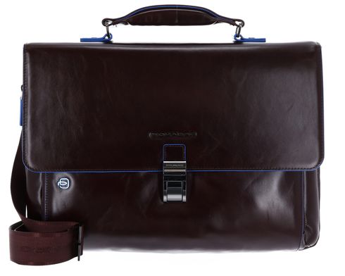 PIQUADRO Blue Square Exp. Computer Briefcase Mogano PIQUADRO Blue Square Exp. Computer Briefcase Mogano