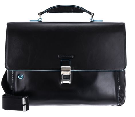 PIQUADRO Blue Square Exp. Computer Briefcase Nero PIQUADRO Blue Square Exp. Computer Briefcase Nero