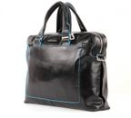PIQUADRO Blue Square Computer Briefcase Nero