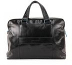 PIQUADRO Blue Square Computer Briefcase Nero