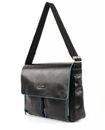 PIQUADRO Blue Square Computer Briefcase with Flap Nero PIQUADRO Blue Square Computer Briefcase with Flap Nero
