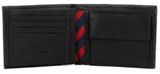 TOMMY HILFIGER Johnson Trifold Wallet Black TOMMY HILFIGER Johnson Trifold Wallet Black