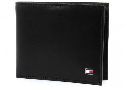 TOMMY HILFIGER Eton Mini CC Wallet Black