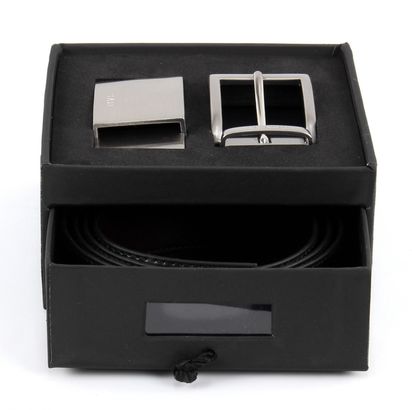 PICARD Belt Wendegürtel Black Brown W110 PICARD Belt Wendegürtel Black Brown W110