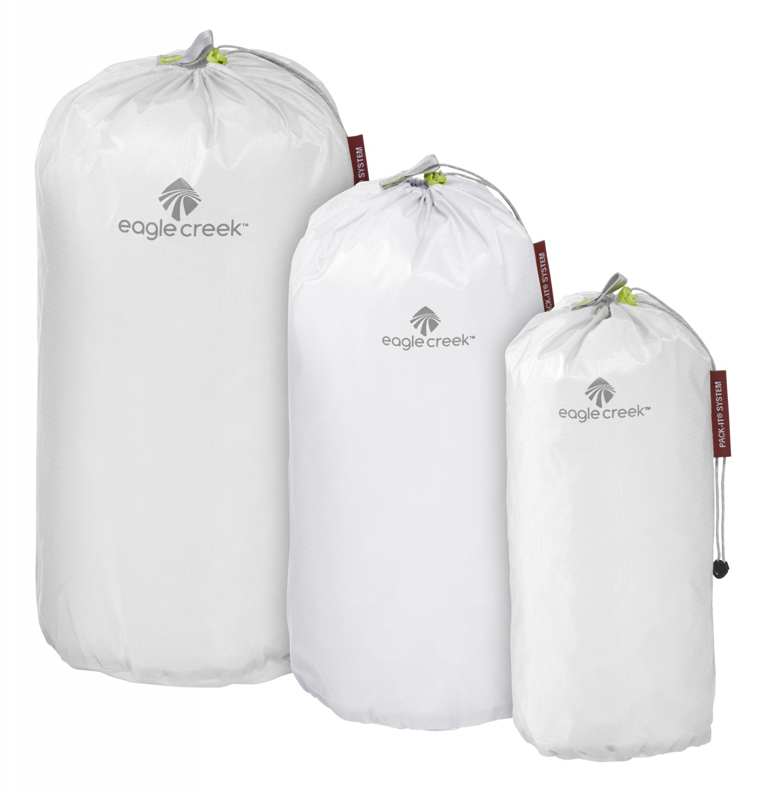 eagle creek Pack-It Specter Stuffer Set S / M / L White / Strobe