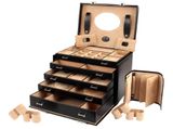 WINDROSE Merino Jewelry Box Big Black WINDROSE Merino Jewelry Box Big Black