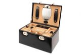 WINDROSE Merino Jewelry Case Black WINDROSE Merino Jewelry Case Black