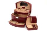 WINDROSE Merino Moda Jewelry Box Red WINDROSE Merino Moda Jewelry Box Red