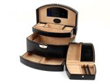 WINDROSE Merino Moda Jewelry Box Black WINDROSE Merino Moda Jewelry Box Black