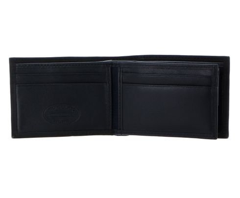 TOMMY HILFIGER Purse Johnson Mini CC Flap and Coin Pocket Black 