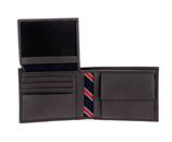 TOMMY HILFIGER Eton Flap Wallet Brown