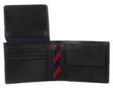 TOMMY HILFIGER Johnson CC Flap and Coin Pocket Black TOMMY HILFIGER Johnson CC Flap and Coin Pocket Black