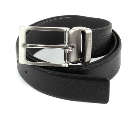 Calvin Klein Stand Alone Adjustable Pebble Belt W110 Black