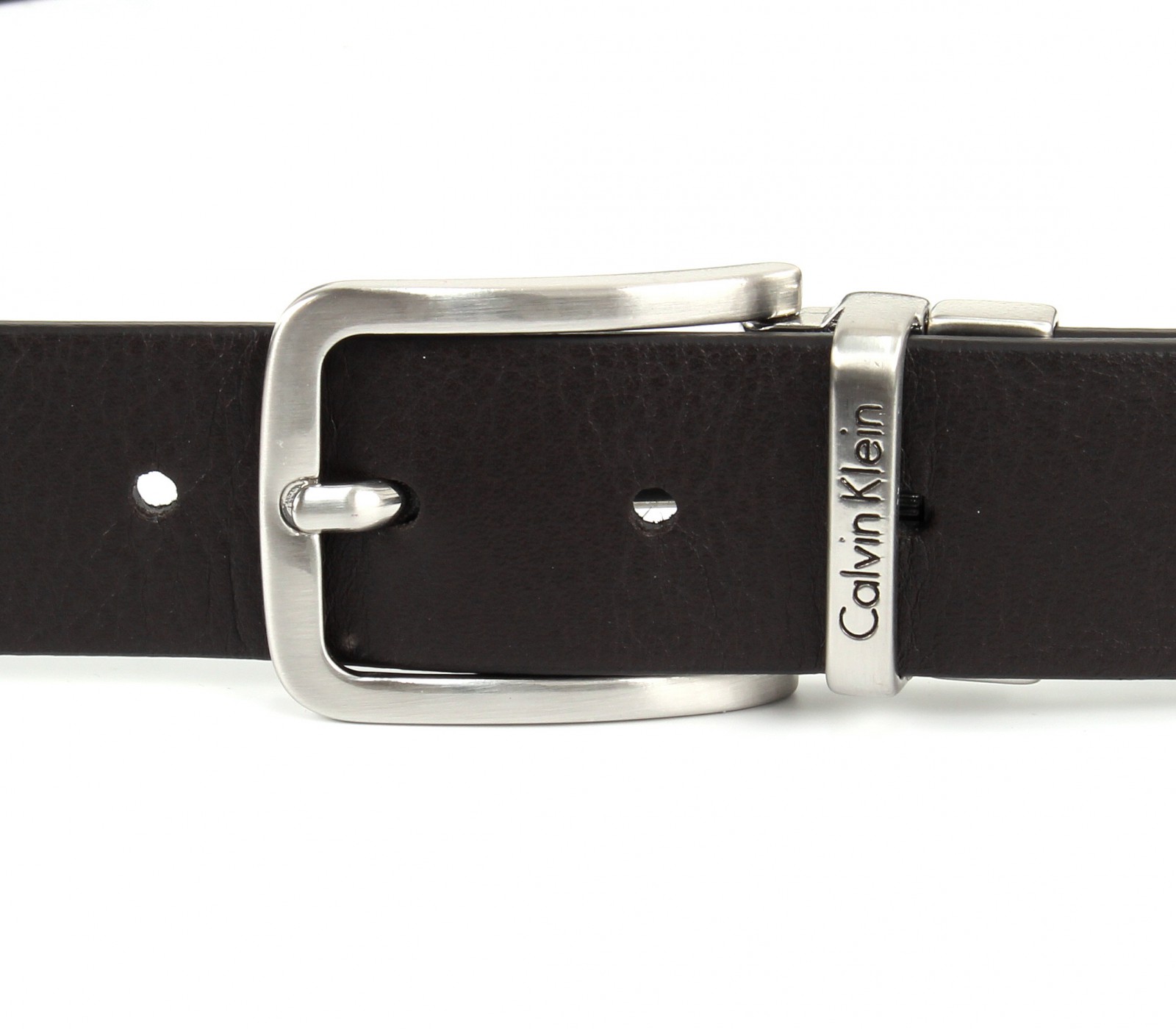 Calvin Klein Mino Reversible Belt W105 Dark Brown / Navy