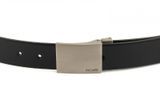 PICARD Belt Leather Belt W110 Black / Cafe - kürzbar PICARD Belt Leather Belt W110 Black / Cafe - kürzbar