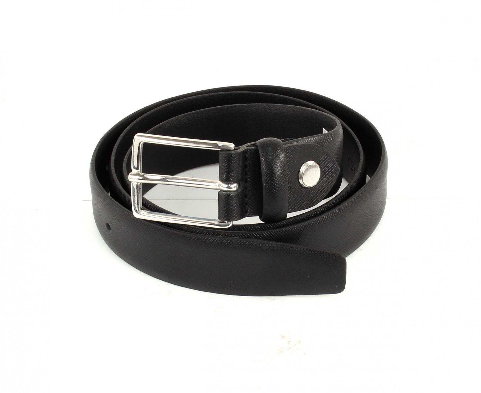 MUSTANG Cintura In Pelle Donna, Modello Leather Belt 4.0 W105, Colore Nero, Larghezza 4 Cm, Lunghezza Regolabile Con 6 Fori, Chiusura A Spilla