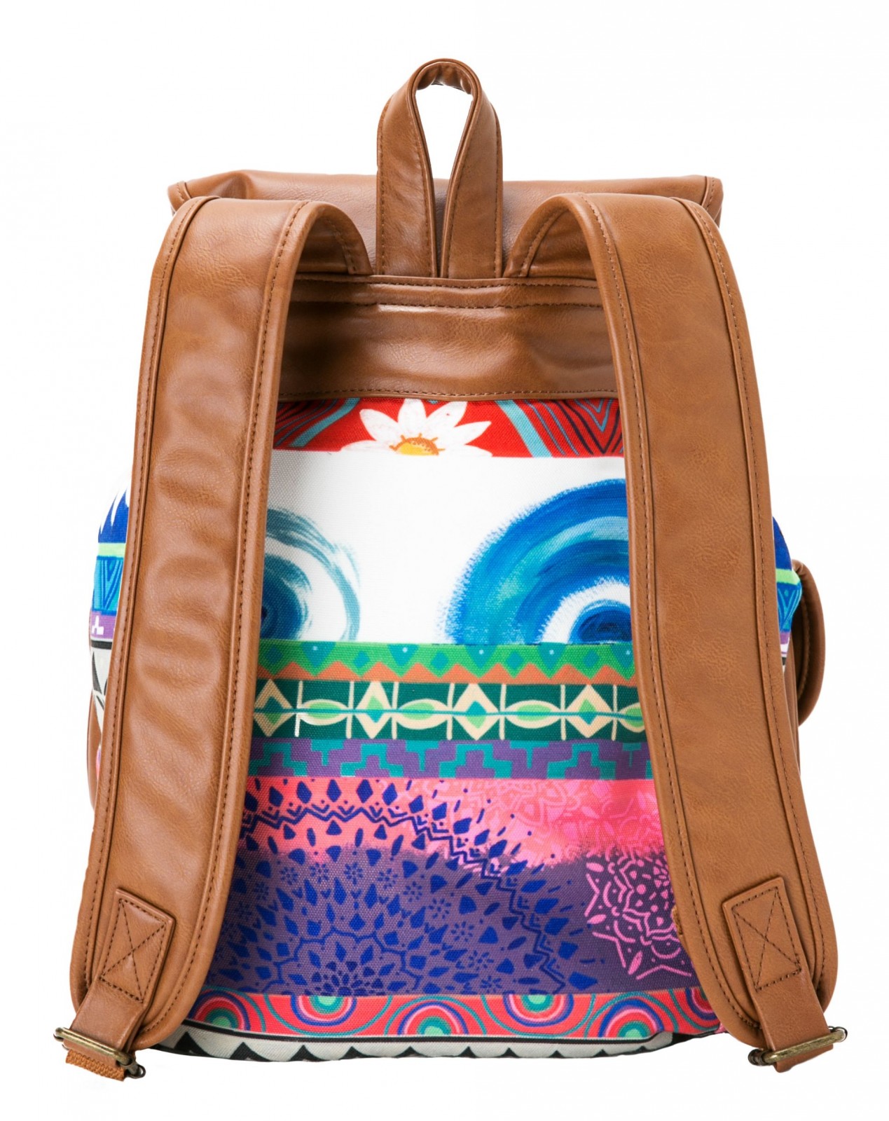 Desigual Bols Happy Bazar Borgona Claro Desigual Bols Happy Bazar Borgona Claro