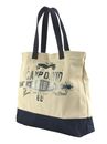 CAMP DAVID Blue Creek Shopper Cream White CAMP DAVID Blue Creek Shopper Cream White