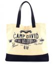 CAMP DAVID Blue Creek Shopper Cream-White CAMP DAVID Blue Creek Shopper Cream-White