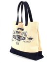 CAMP DAVID Blue Creek Shopper Cream-White CAMP DAVID Blue Creek Shopper Cream-White
