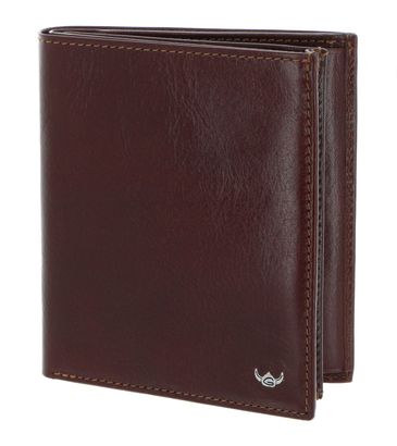 Golden Head Colorado RFID Protect Billfold Coin Wallet Tobacco