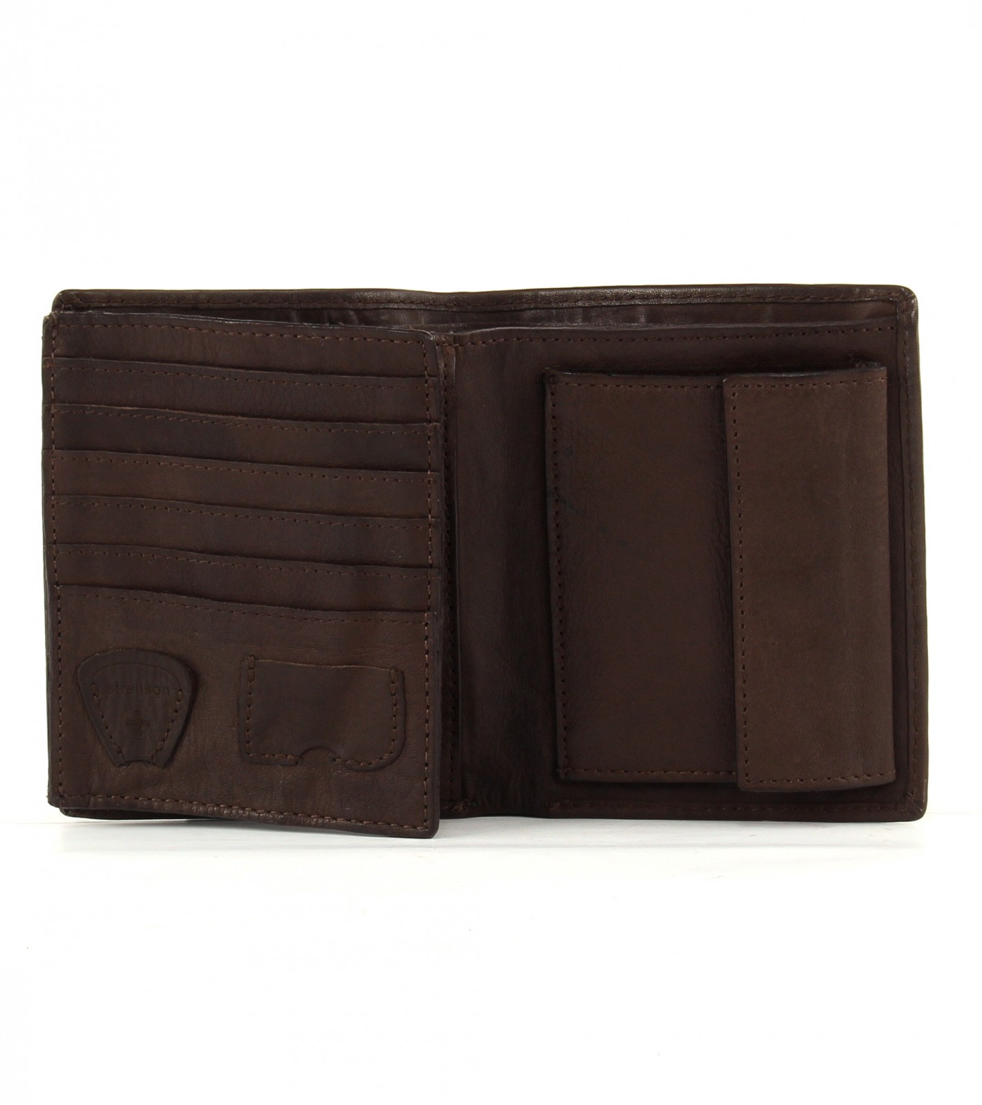 strellson Upminster Billfold V12 Dark Brown