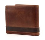 FOSSIL Quinn Coin Pocket Bifold L Brown