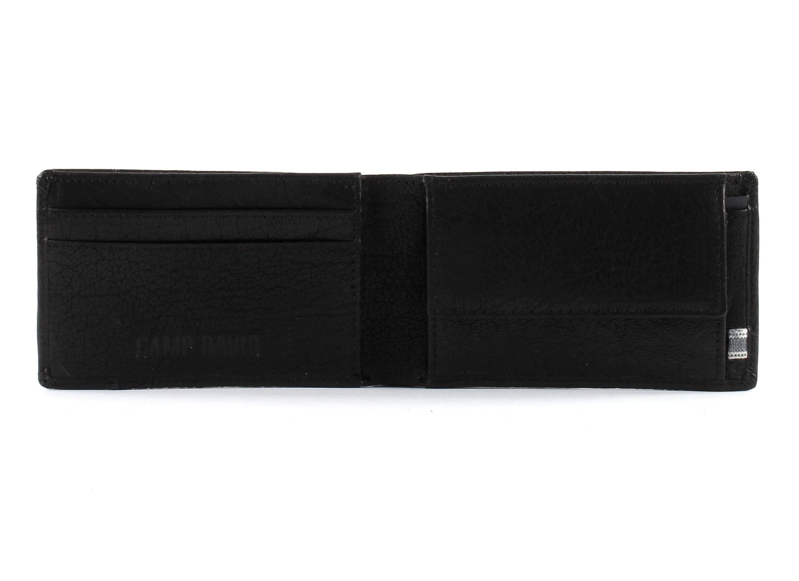 CAMP DAVID Bashful Peak Mini Wallet Quer Black
