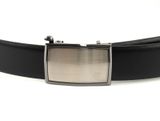 bugatti Domed Leatherbelt with automatic Buckle W100 Black bugatti Domed Leatherbelt with automatic Buckle W100 Black