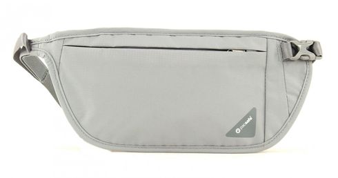 pacsafe Coversafe V100 RFID Blocking Waist Wallet Neutral Grey