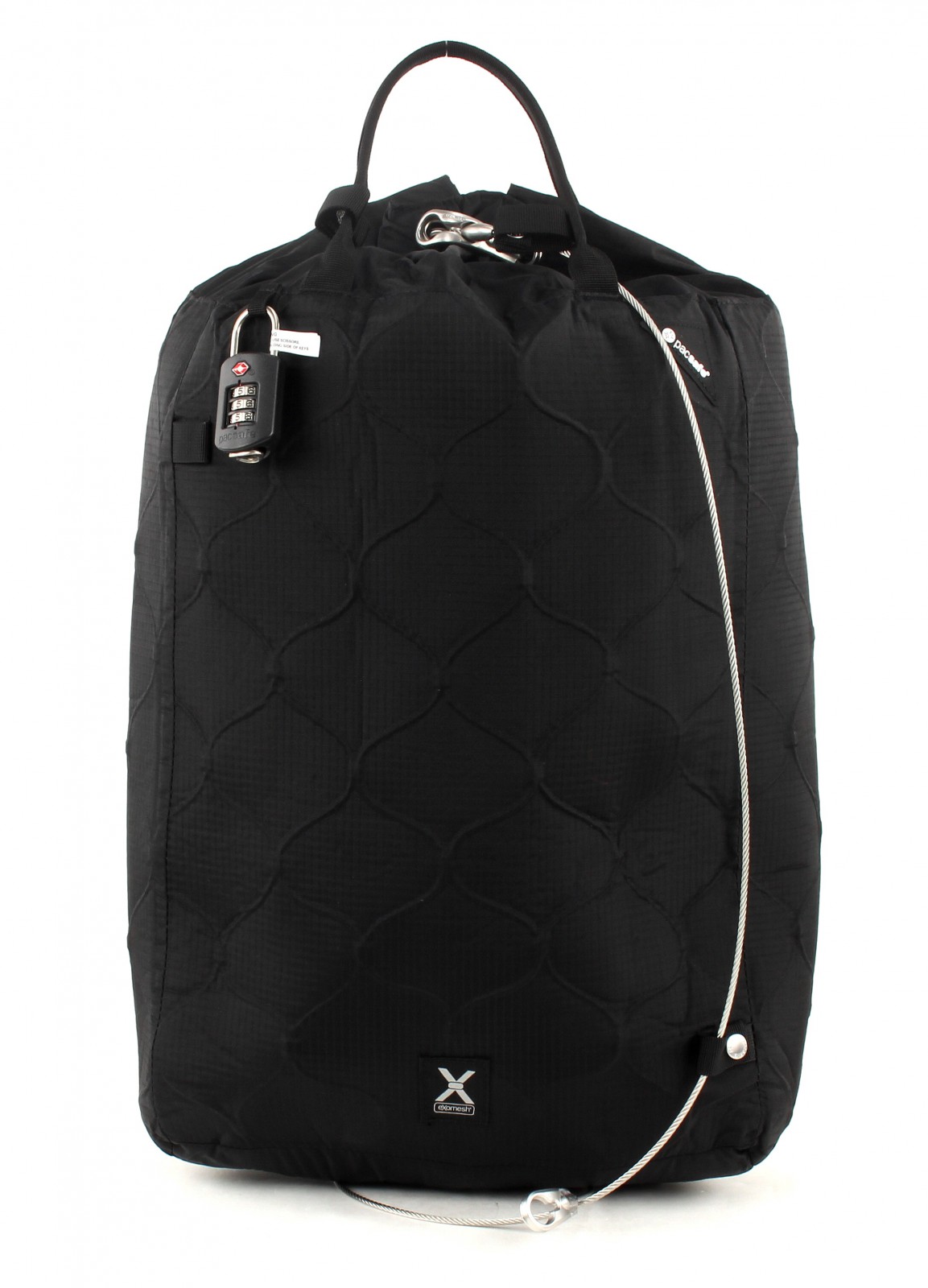 pacsafe Travelsafe X25 Anti-Theft Portable Safe Black