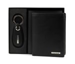 bruno banani Gift Set Slim Wallet / Keychain Black Black bruno banani Gift Set Slim Wallet / Keychain Black Black