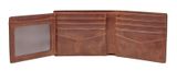 FOSSIL Derrick Bifold With Flip ID Brown FOSSIL Derrick Bifold With Flip ID Brown