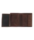 bugatti Hunter Coin Wallet Combi Style 13CC Brown bugatti Hunter Coin Wallet Combi Style 13CC Brown