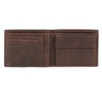 bugatti Hunter Coin Wallet with Flap 8CC Brown bugatti Hunter Coin Wallet with Flap 8CC Brown