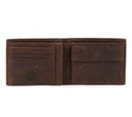 bugatti Hunter Coin Wallet with Flap 8CC Metal Logo Brown bugatti Hunter Coin Wallet with Flap 8CC Metal Logo Brown