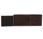 bugatti Hunter Coin Wallet with Flap 8CC Metal Logo Brown bugatti Hunter Coin Wallet with Flap 8CC Metal Logo Brown