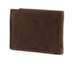 bugatti Hunter Coin Wallet with Flap 4 CC embossed Logo Brown bugatti Hunter Coin Wallet with Flap 4 CC embossed Logo Brown