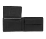 bugatti City Line Coin Wallet with Flap 4 CC Metal Logo Black bugatti City Line Coin Wallet with Flap 4 CC Metal Logo Black