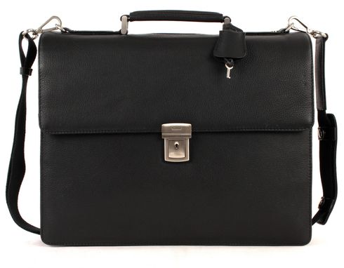 LEONHARD HEYDEN Berlin BriefCase 2 Black