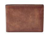 FOSSIL Derrick Flap Bifold Brown FOSSIL Derrick Flap Bifold Brown