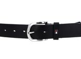 TOMMY HILFIGER New Danny Belt W90 Masters Black