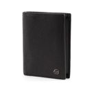 PIQUADRO Black Square Men's Wallet Dark Brown