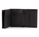 PIQUADRO Black Square Men's Wallet Dark Brown