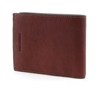 PIQUADRO Black Square Men's Wallet Tabacco