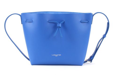 LANCASTER Pur Smooth Bucket Bag S Bleu Cyan