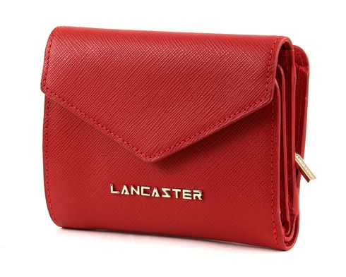 LANCASTER Adeline Flap Wallet Rouge