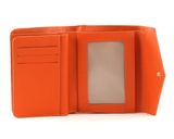 LANCASTER Adeline Flap Wallet Orange LANCASTER Adeline Flap Wallet Orange